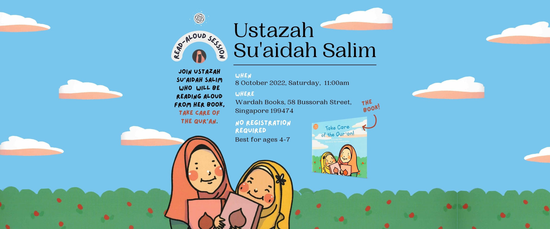 Read-Aloud Session with Ustazah Su'aidah Salim