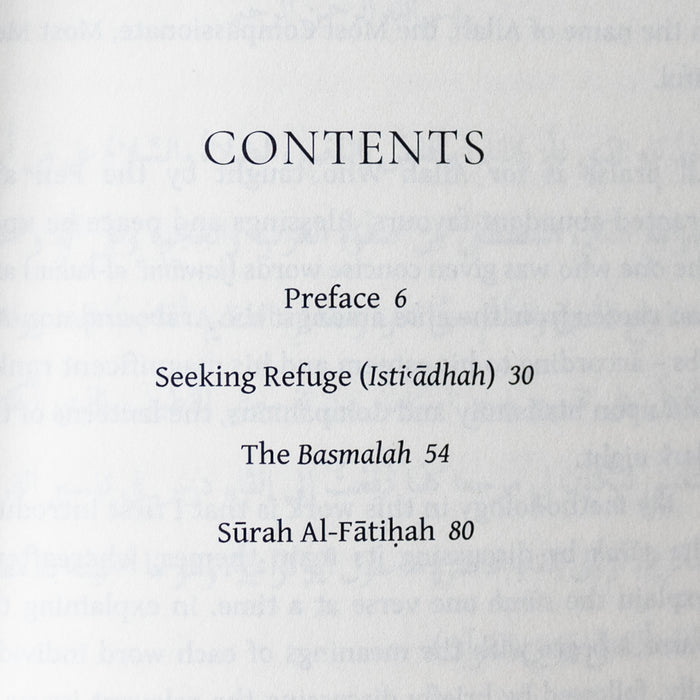 Unlocking Surah al-Fatihah