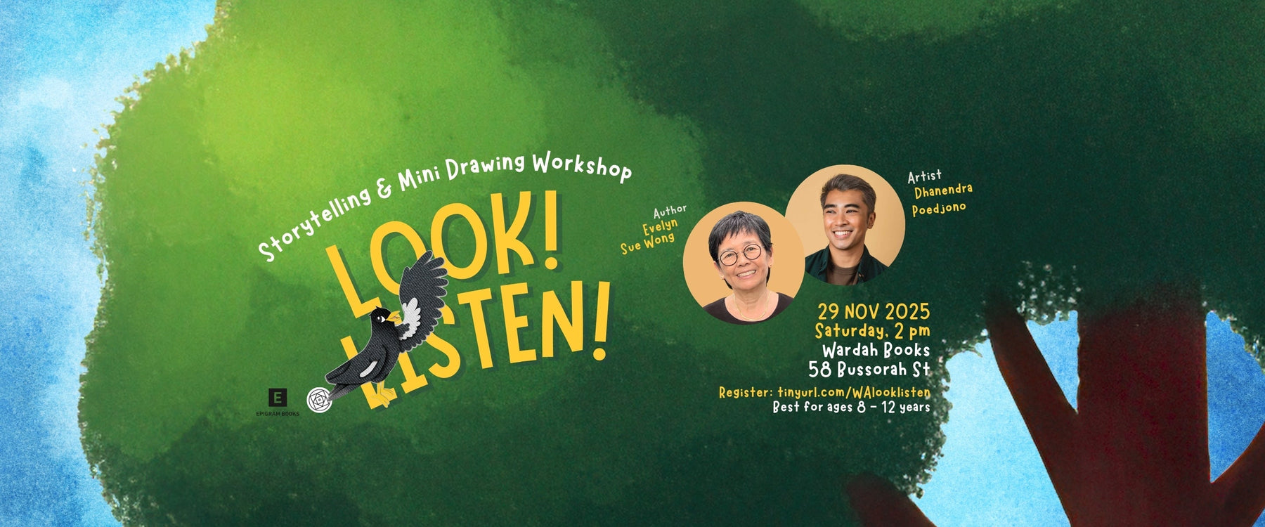 Multilingual Storytelling and Mini Drawing Workshop: Little Mynah