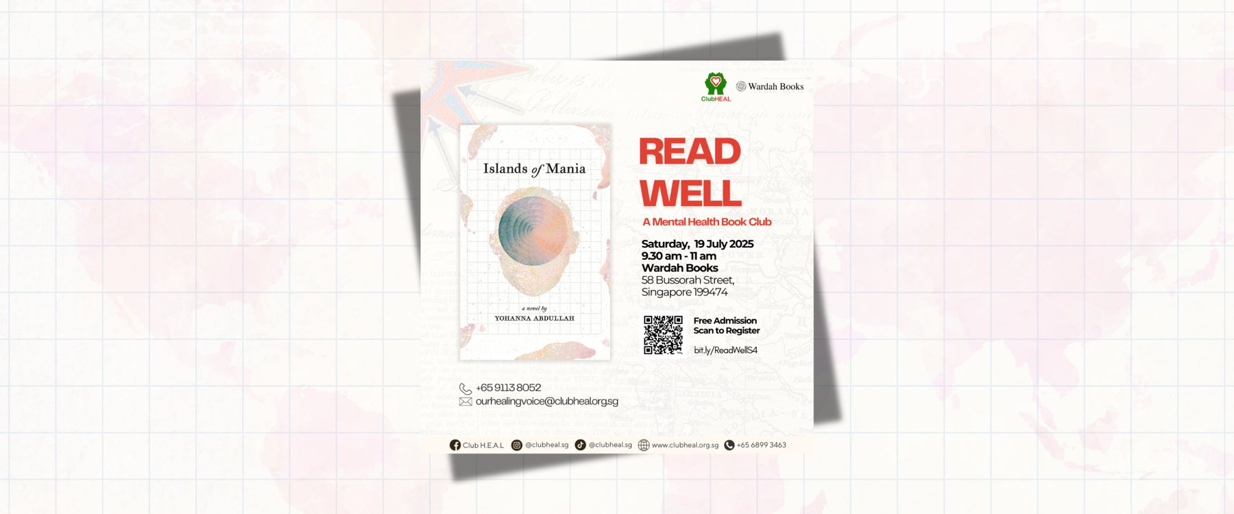 Read Well Book Club: Islands of Mania