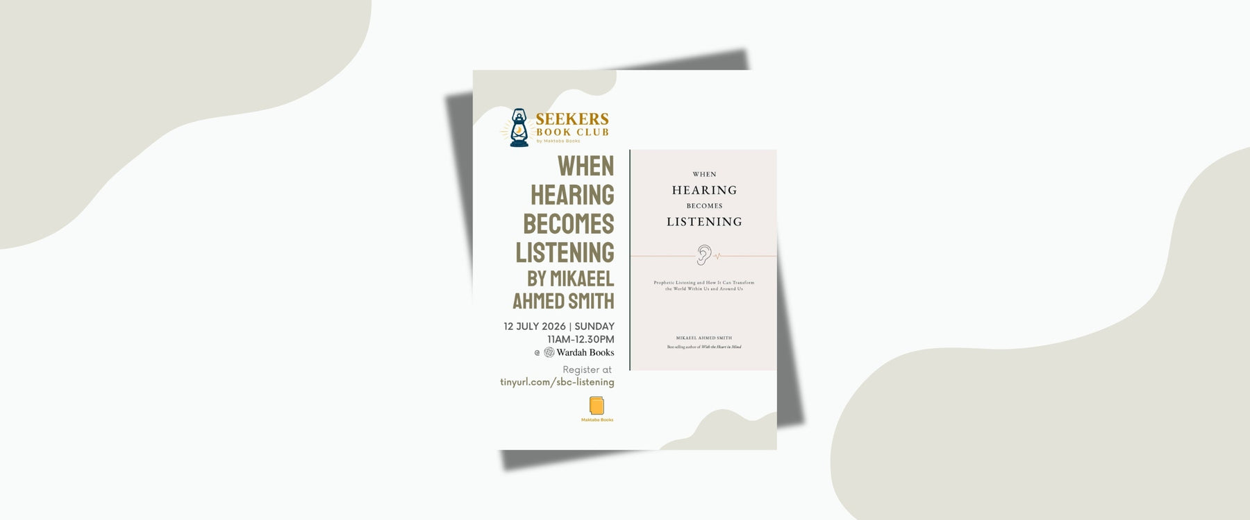 Seekers Book Club: When Hearing Becomes Listening