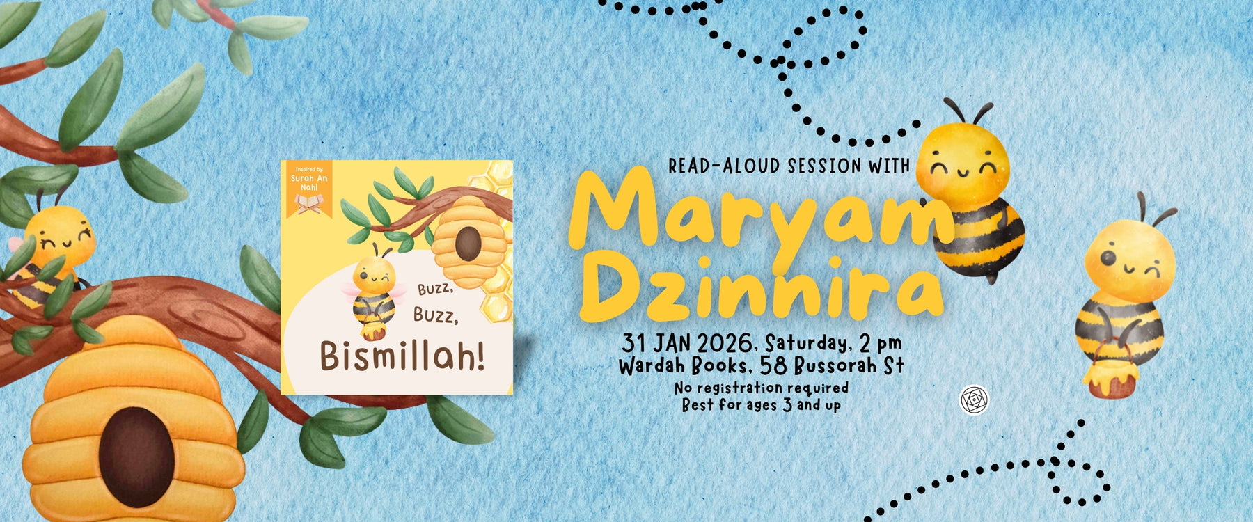 Read-Aloud Session: Buzz, Buzz, Bismillah