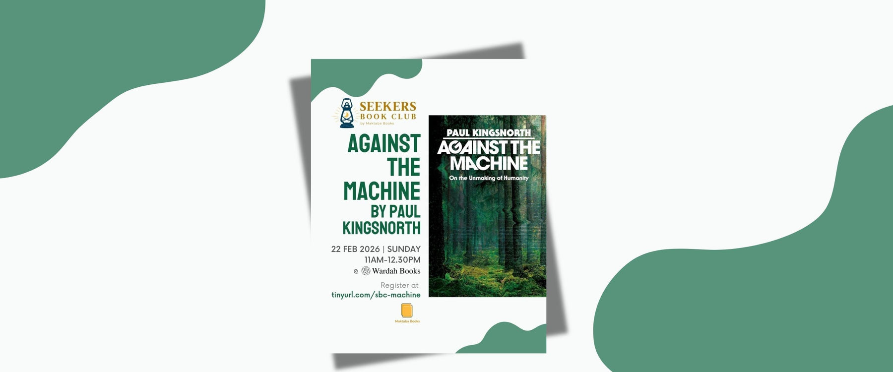 Seekers Book Club: Against the Machine