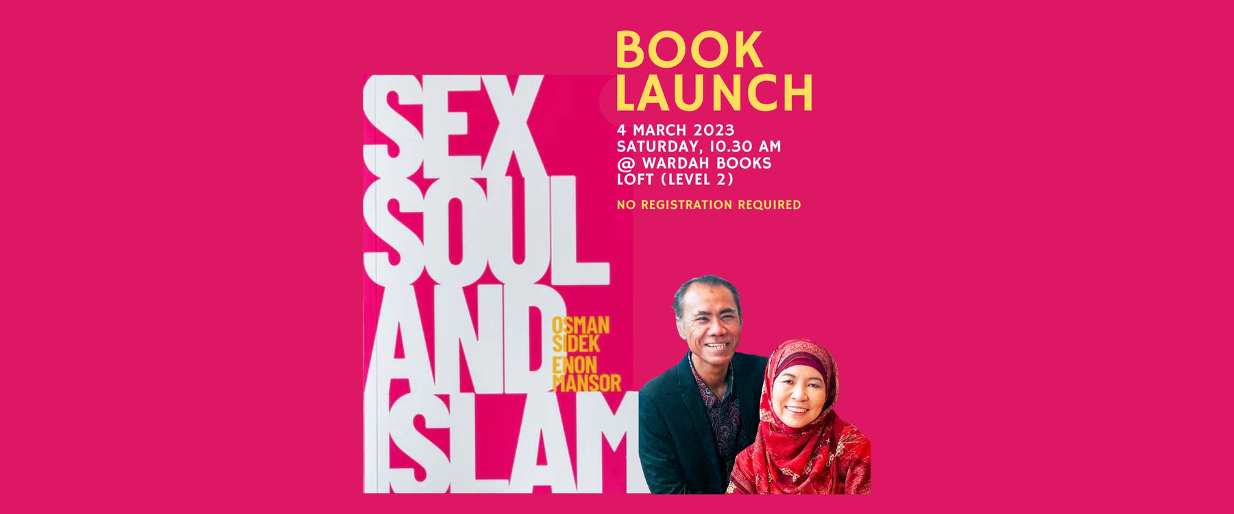 Book Launch - Sex, Soul and Islam