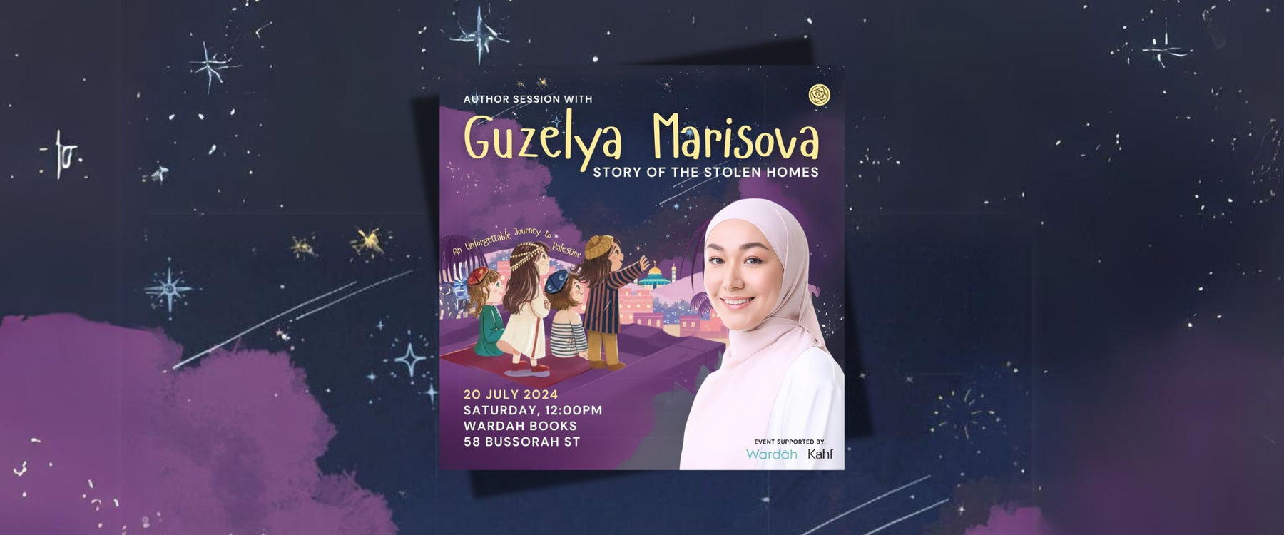 Author Session: Guzelya Marisova