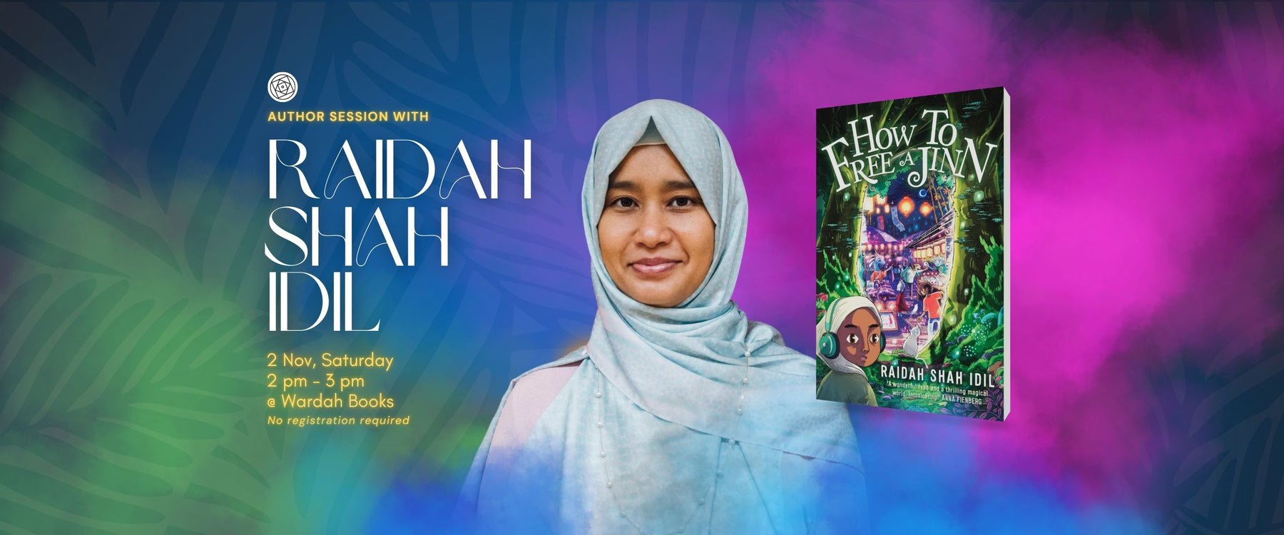 Author Session: Raidah Shah Idil