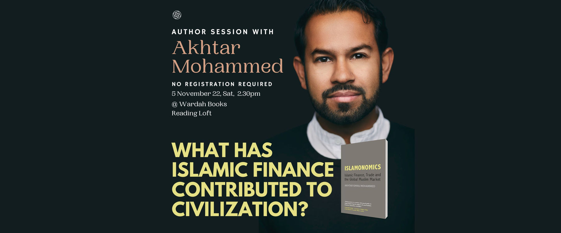 Author Session with Akhtar Mohammed
