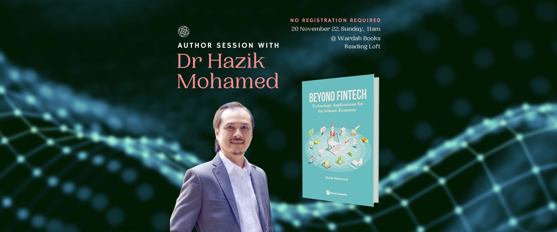Author Session with Dr Hazik Mohamed