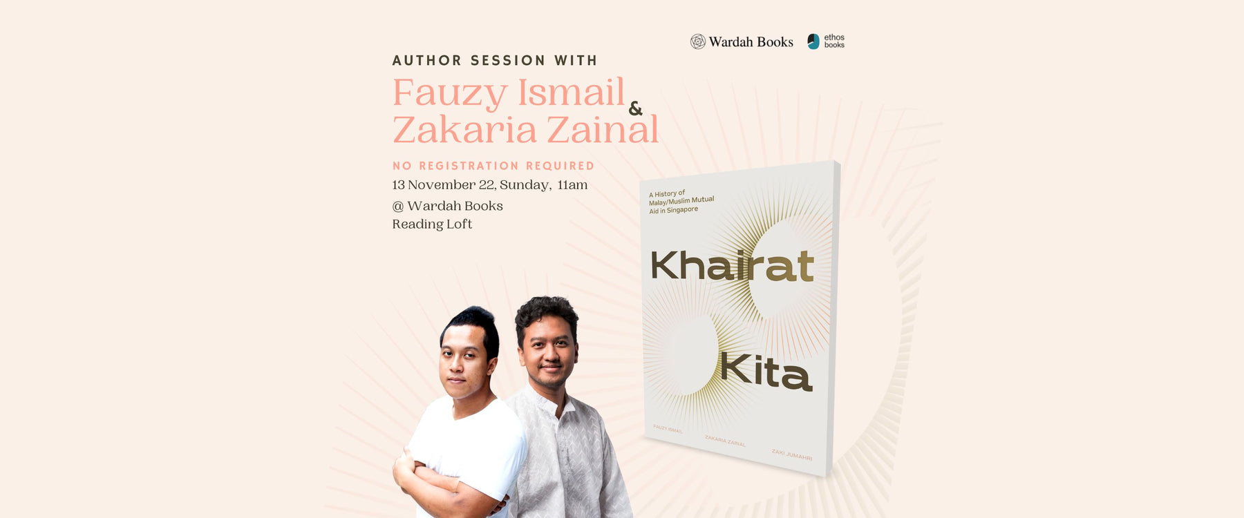 Author Session with Fauzy Ismail & Zakaria Zainal