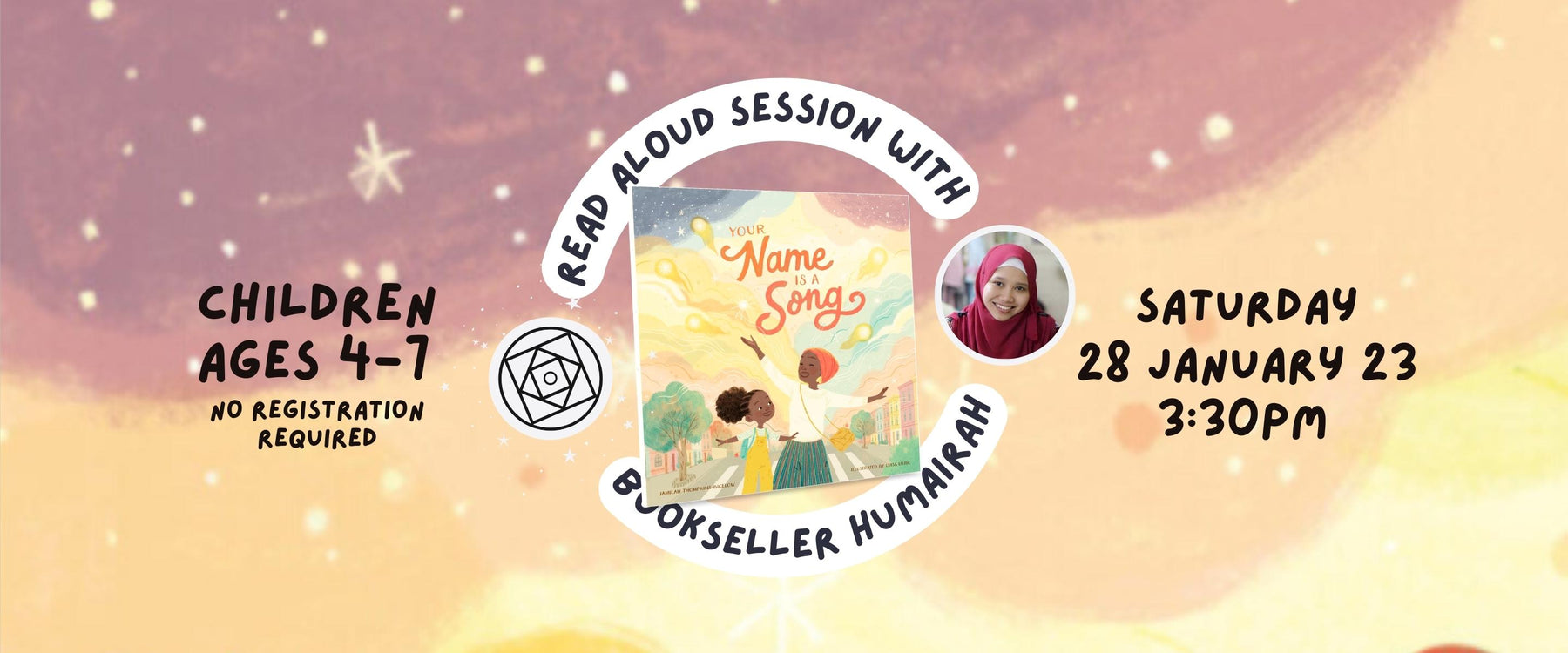 Read-Aloud Session with Bookseller Humairah