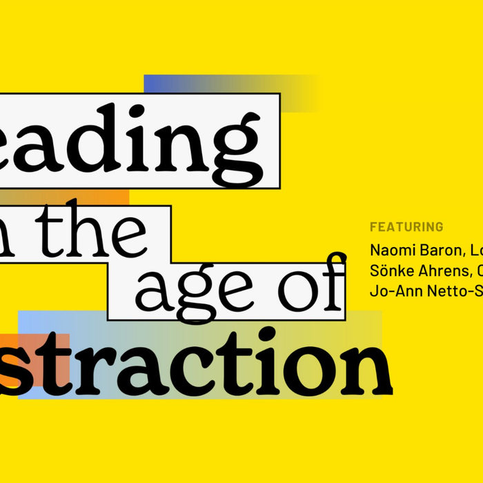 NLB's Recordings: "Reading in the Age of Distraction"