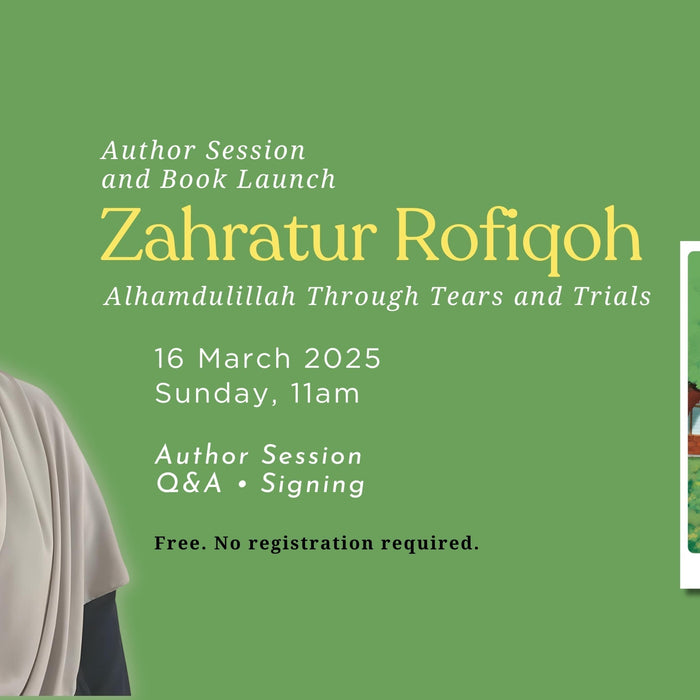Author Session & Book Launch: Ustazah Zahratur Rofiqah