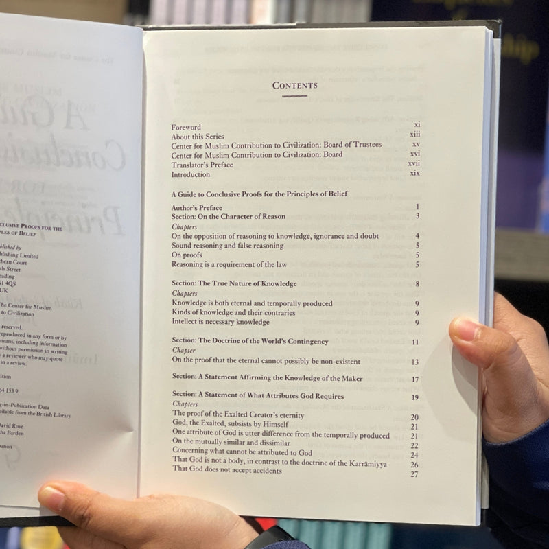 Guide to Conclusive Proofs for the Principles of Belief HB