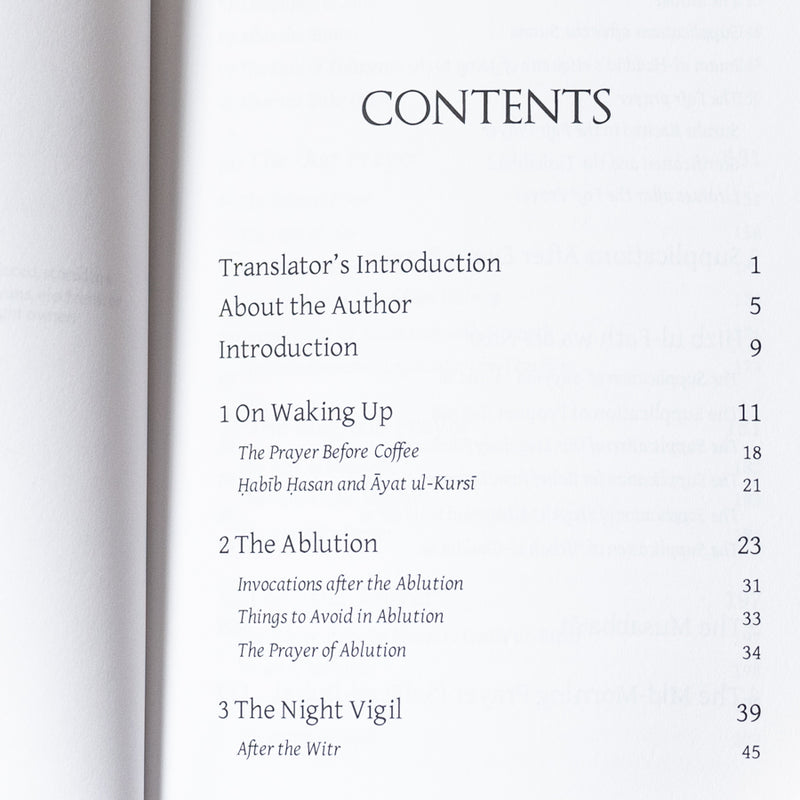 Daily Litanies of Imam al-Haddad