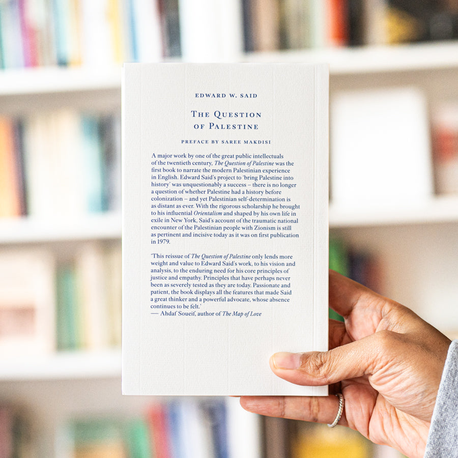 The Question of Palestine (Fitzcarraldo) — Wardah Books