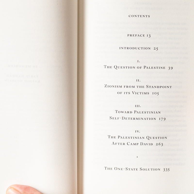 The Question of Palestine (Fitzcarraldo)