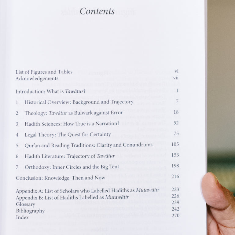 Tawātur in Islamic Thought: Transmission, Certitude and Orthodoxy