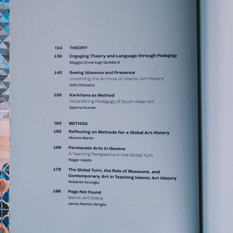 Islamic Art History and the Global Turn