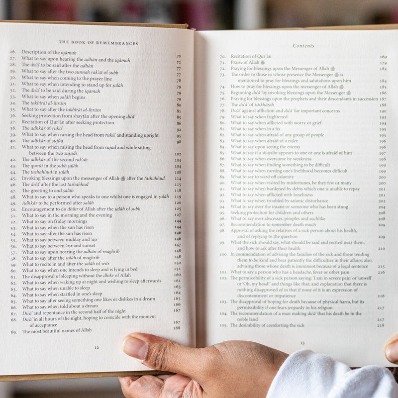 Book of Remembrances Kitab al-Adhkar