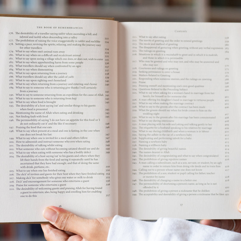 Book of Remembrances Kitab al-Adhkar