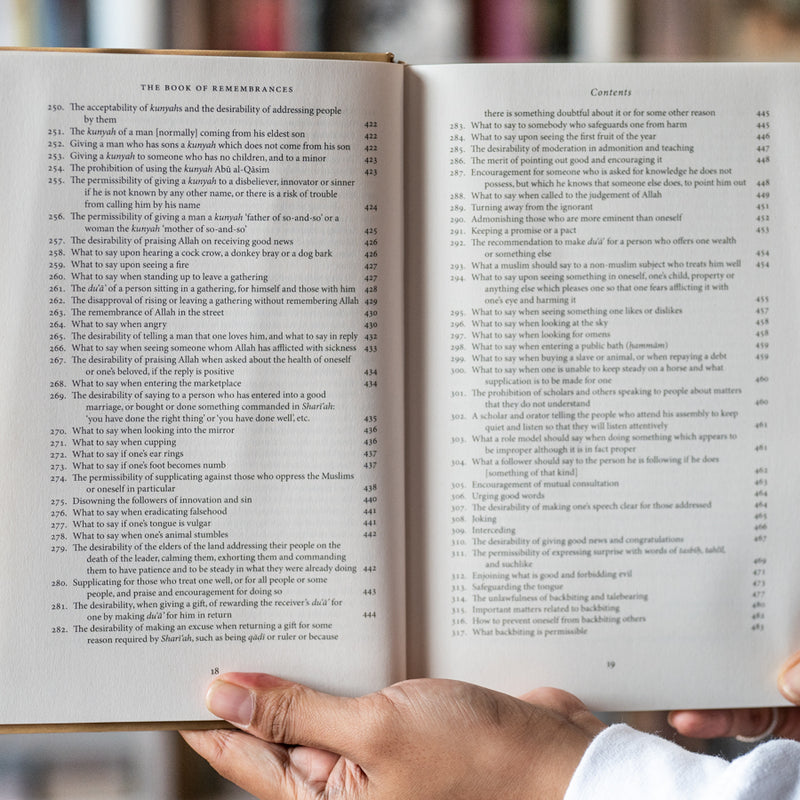 Book of Remembrances Kitab al-Adhkar