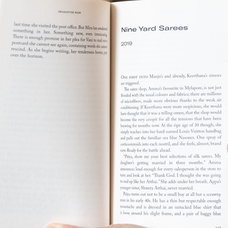 Nine Yard Sarees: A Short Story Cycle