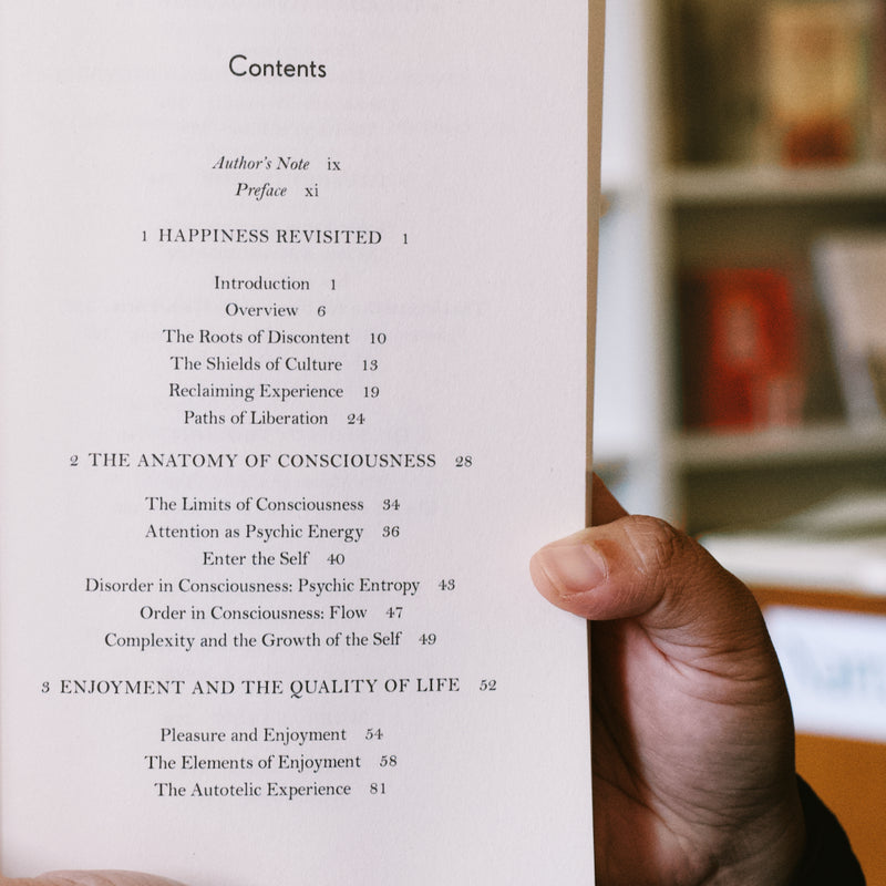 Flow: The Psychology of Happiness