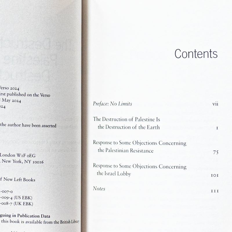 The Destruction of Palestine Is the Destruction of the Earth