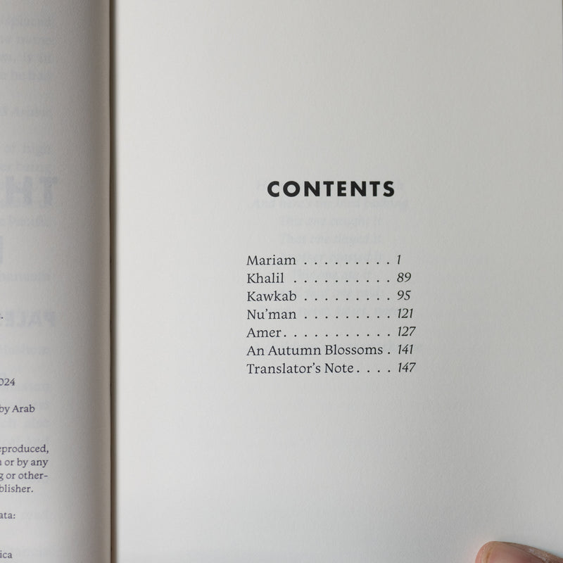 A Spring That Did Not Blossom: Palestinian Short Stories