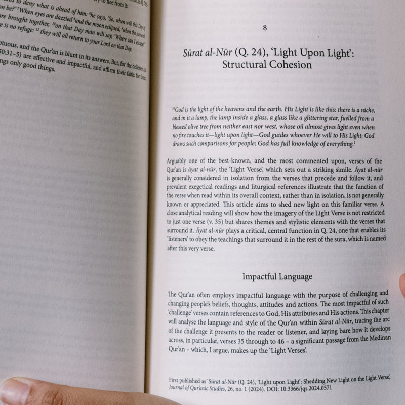 Reading the Quran: Structure, Coherence and Rhetorical Features
