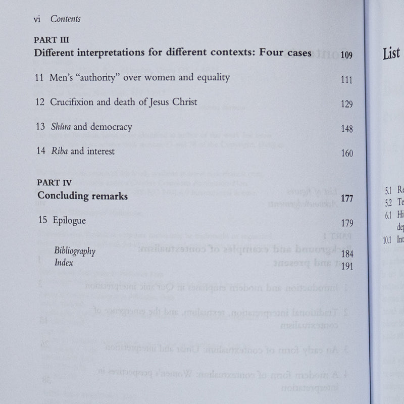 Reading the Qur'an in the 21st Century: A Contextualist Approach