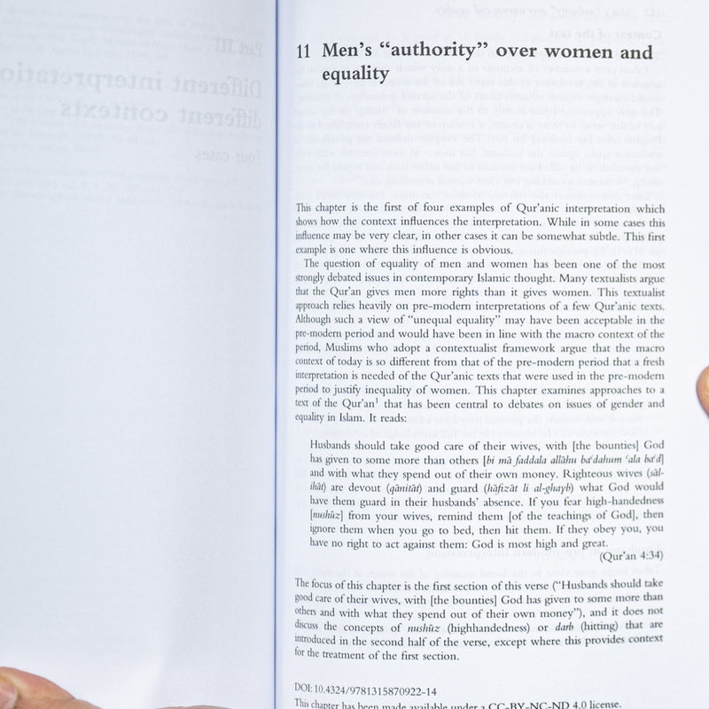 Reading the Qur'an in the 21st Century: A Contextualist Approach