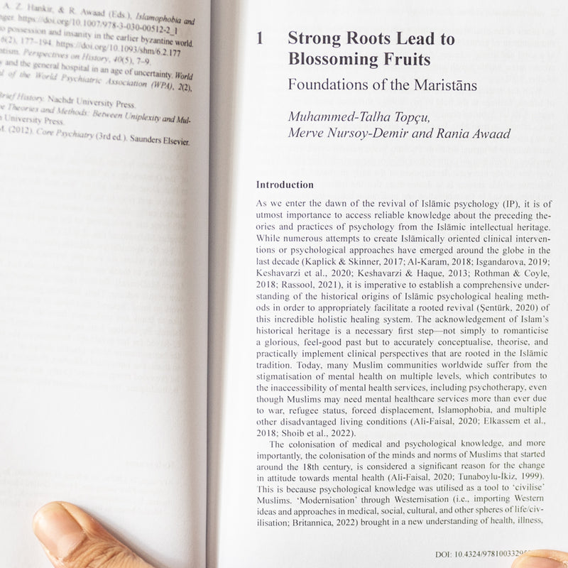 Maristans and Islamic Psychology