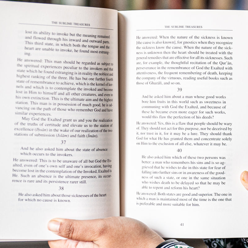 Sublime Treasures: Answers to Sufi Questions