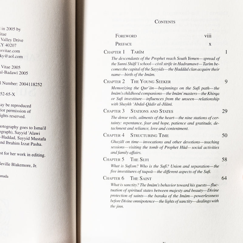 Sufi Sage of Arabia: Imam Abdallah ibn Alawi al-Haddad