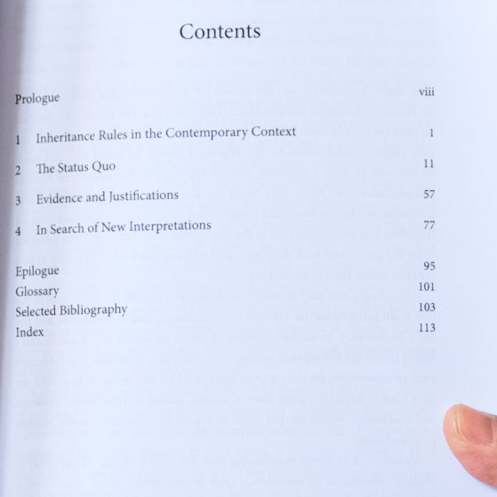 Muslim Inheritance Jurisprudence Revisited