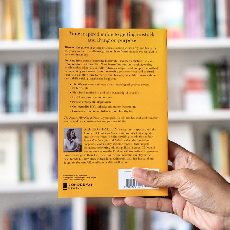 The Power of Writing It Down