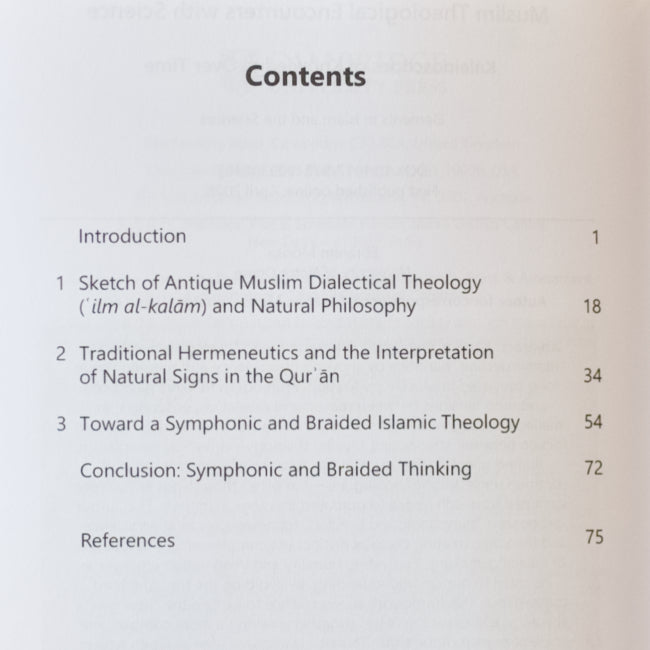 Muslim Theological Encounters With Science