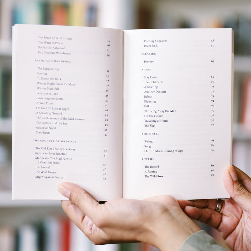 The Peace of Wild Things and Other Poems