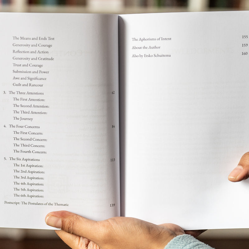 Intent: Exploring the Core of Being Human