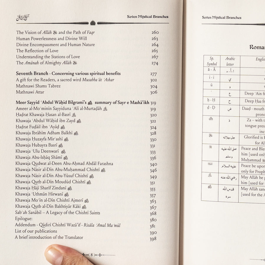 Seven Mystical Branches: Sab'a Sanabil — Wardah Books