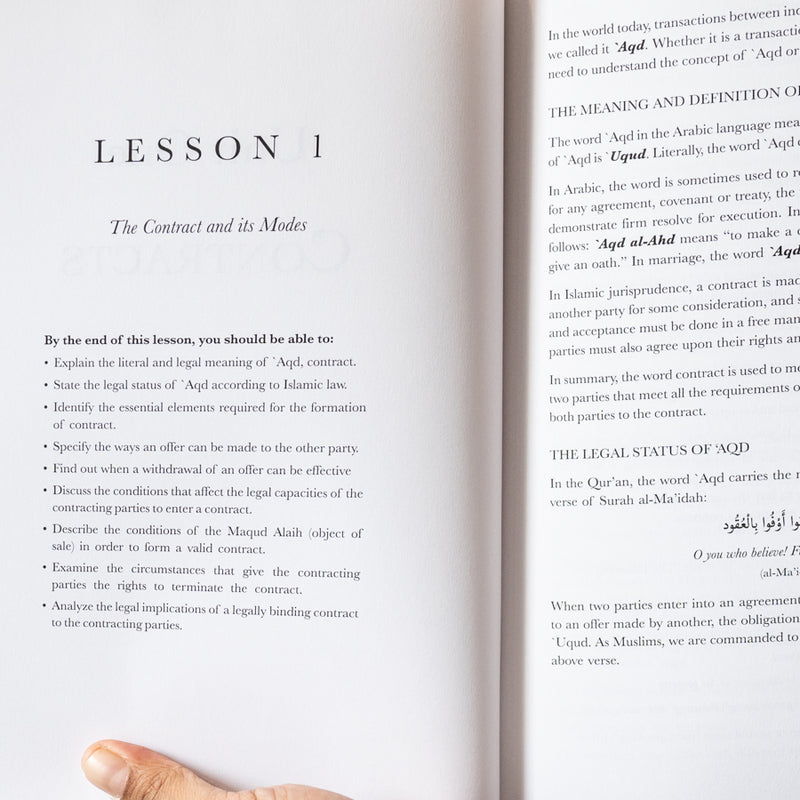 The Principles of Dealings and Transactions Fiqh Mu'amalat