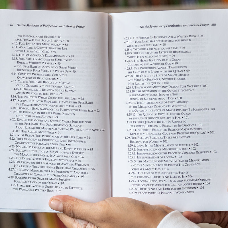 Ibn al-Arabi On the Mysteries of Purification and Formal Prayer