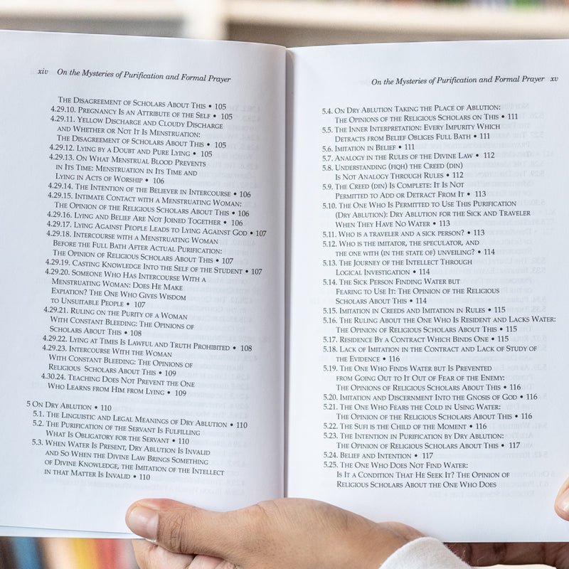 Ibn al-Arabi On the Mysteries of Purification and Formal Prayer