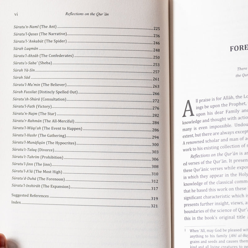 Reflections on the Quran: Commentaries on Selected Verses