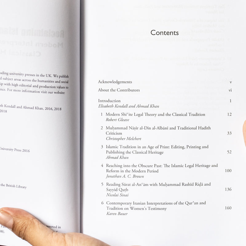 Reclaiming Islamic Tradition