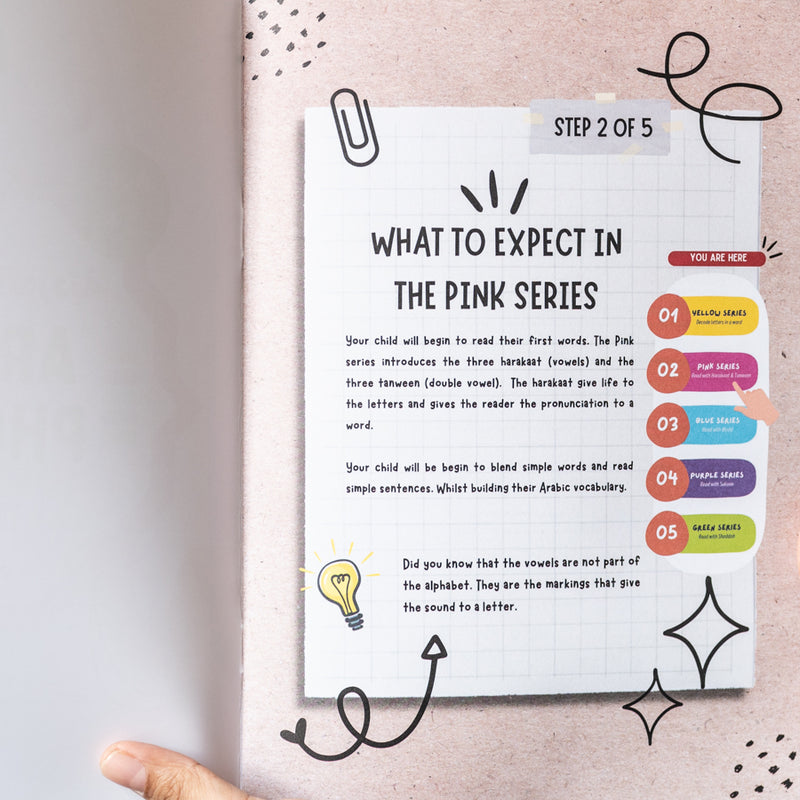 Arabic Phonics Activity Book Step 2