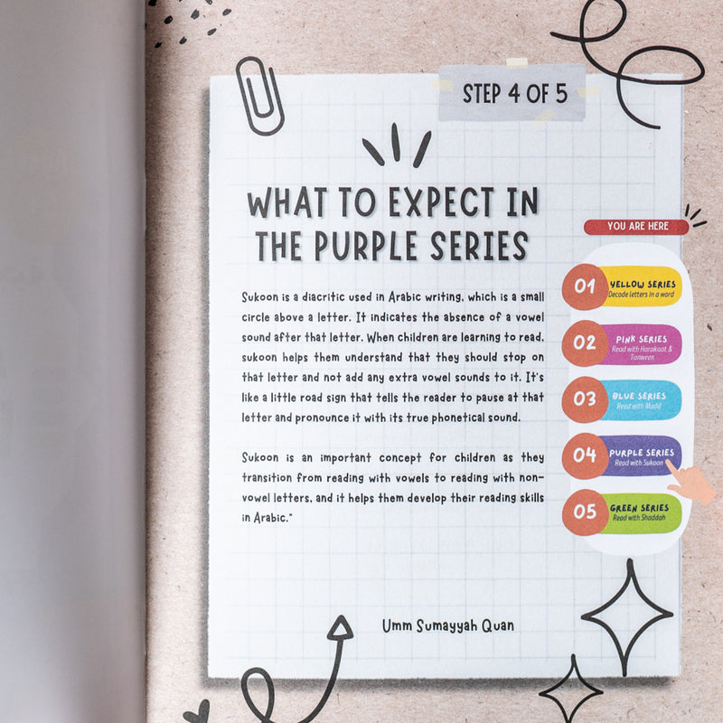 Arabic Phonics Activity Book Step 4