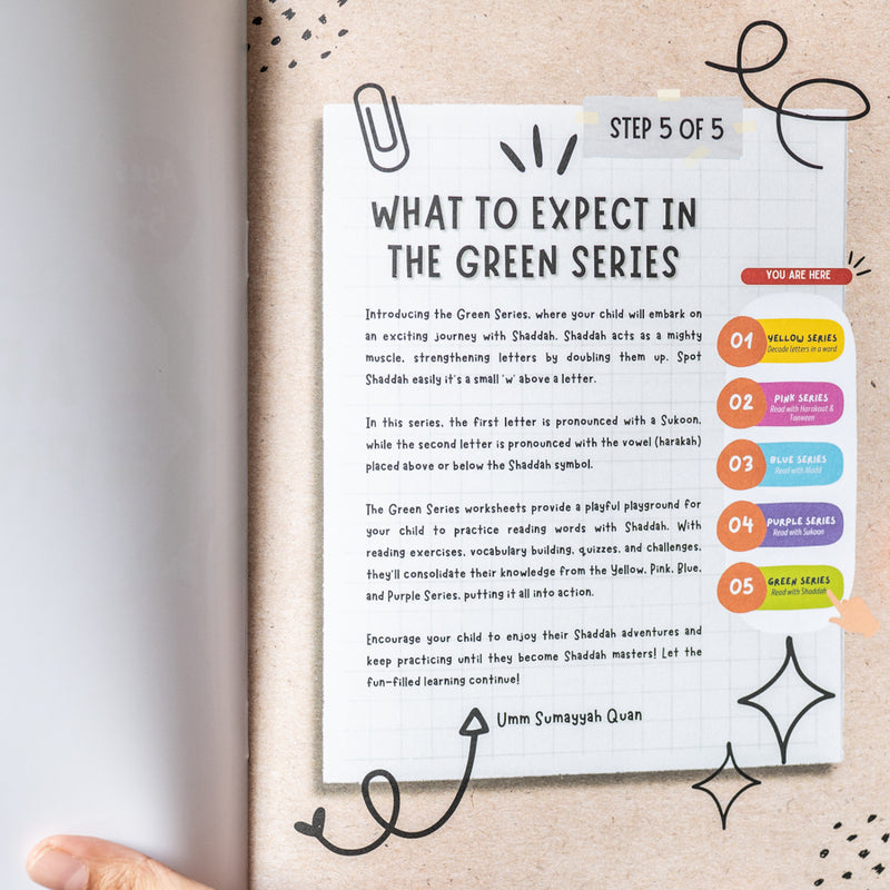 Arabic Phonics Activity Book Step 5