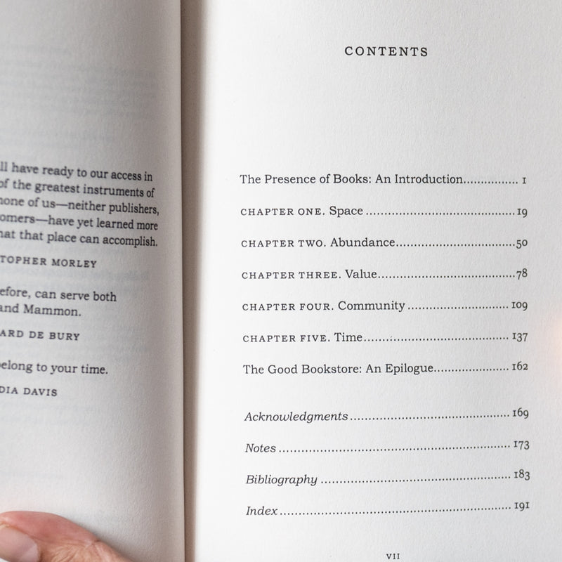 In Praise of Good Bookstores PB